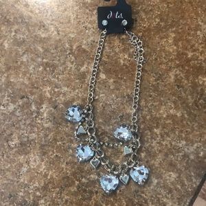 Necklace and earring set